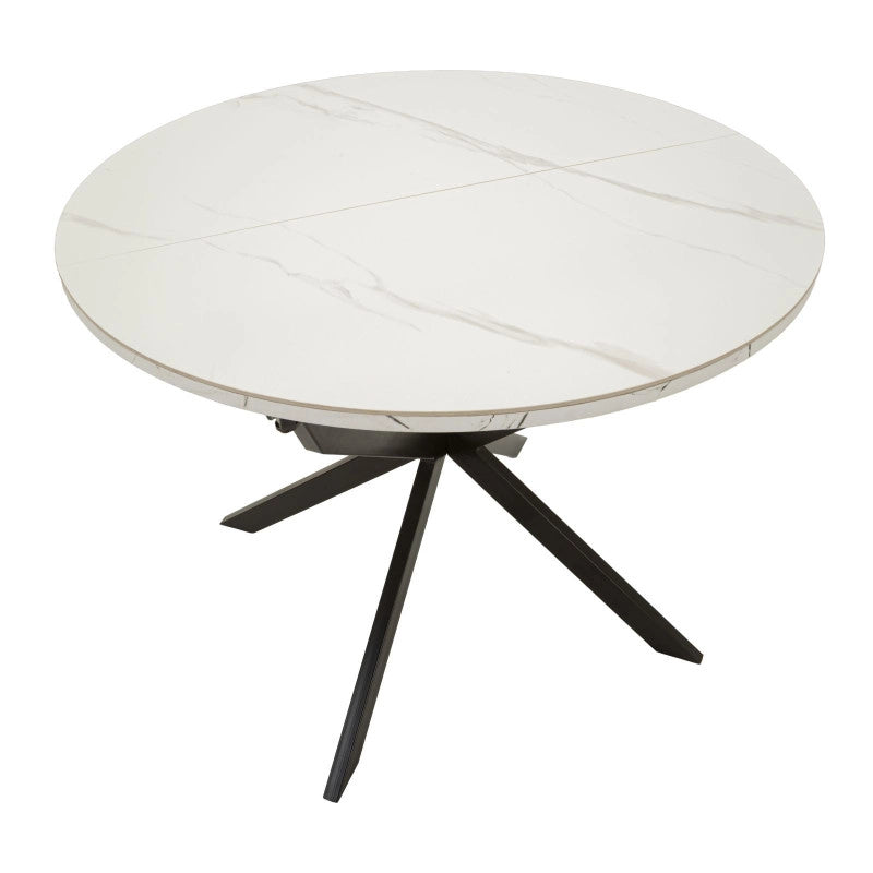 Tavolo Da Pranzo Allungabile Martin cm ø 100x78 (aperto cm 140x100x78)