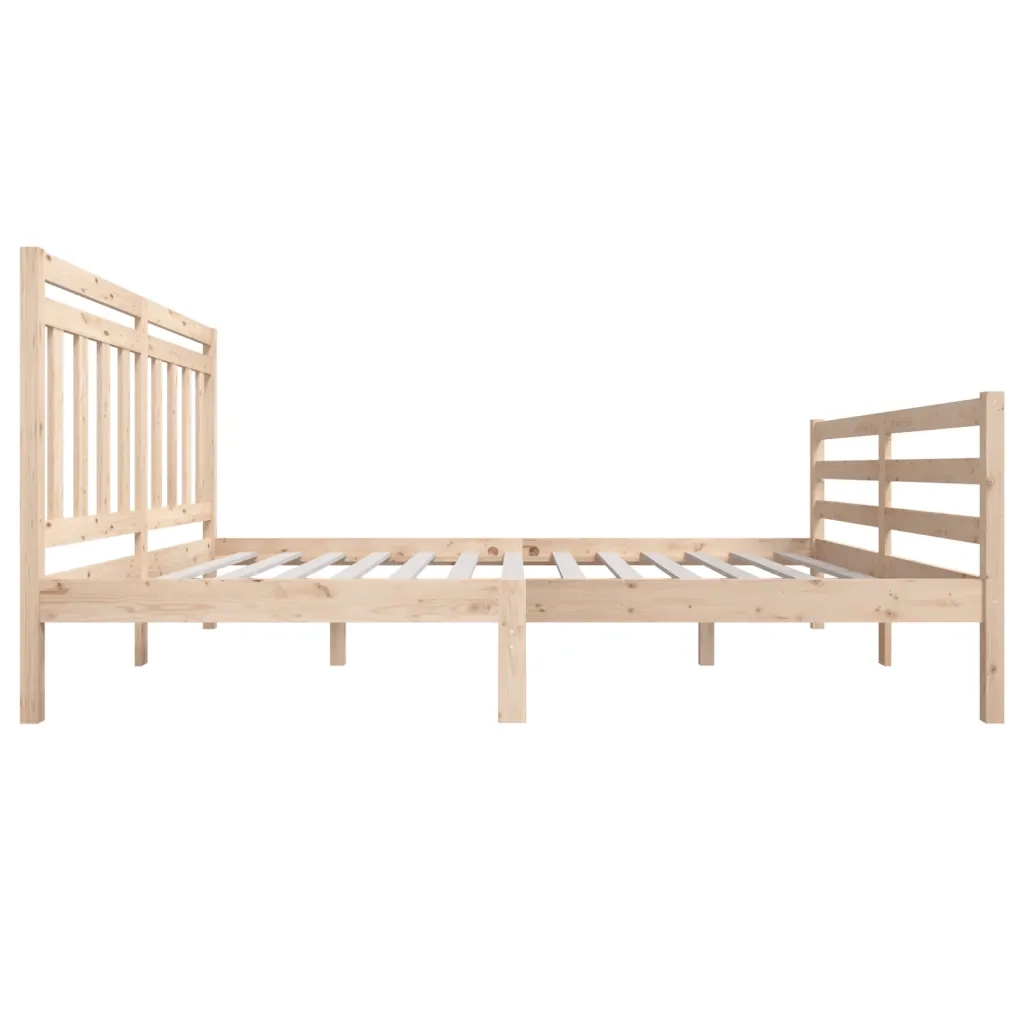 Giroletto-Struttura Letto in Legno Massello 160x200 cm 157840