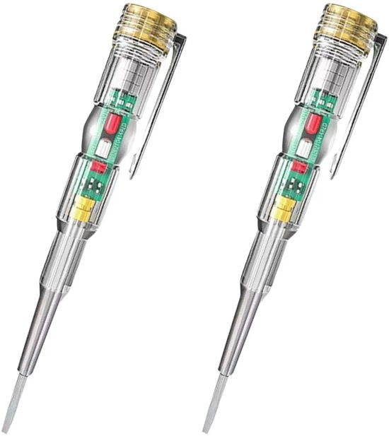 Testerpen elettrico trasparente e rispondente, portatile, 70-250V, impermeabile, con lampada LED a colori, testerpen senza contatto per tensione AC, strumento per uso domestico e di casa