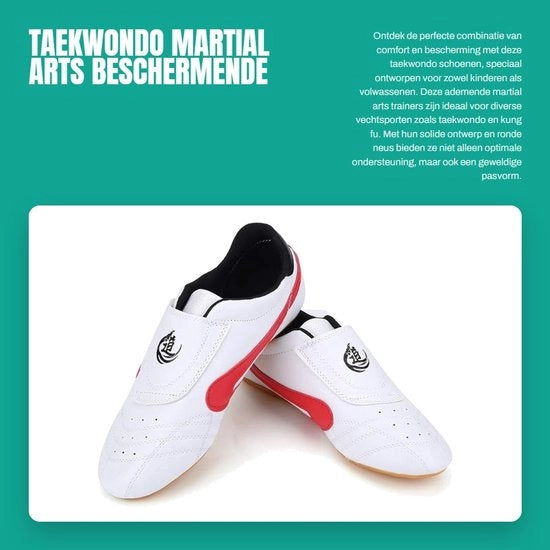 Scarpe da Taekwondo Unisex - Antiscivolo - Respiranti - Punti Oxford - Esperienza di Portata Comoda - Boksscarpe