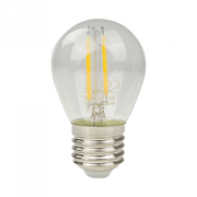 Lampadina LED Filament G45 E27 2W 2700K 240lm Ecolight