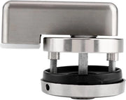 Chiusura Porta in Acciaio Inossidabile - Chiusura Bussola per Esterno - Chiusura Porta con Chiave - Chiusura Bussola per Interno - Chiusura Porta per Toilette Pubbliche - Spessore della Lamiere 12-18 mm - Chiusura Porta per Toilette