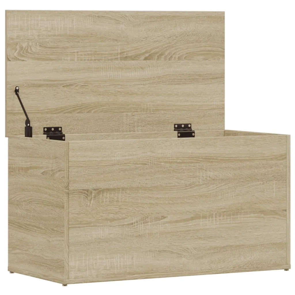 Cassapanca Rovere Sonoma 84x42x46 cm in Legno Ingegnerizzato cod mxl 48471