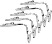 Clip per foto doppia faccia 5 pezzi - Clip metallica per filo - Supporti per foto per artigianato DIY - Materiale robusto - Clip per foto metalliche