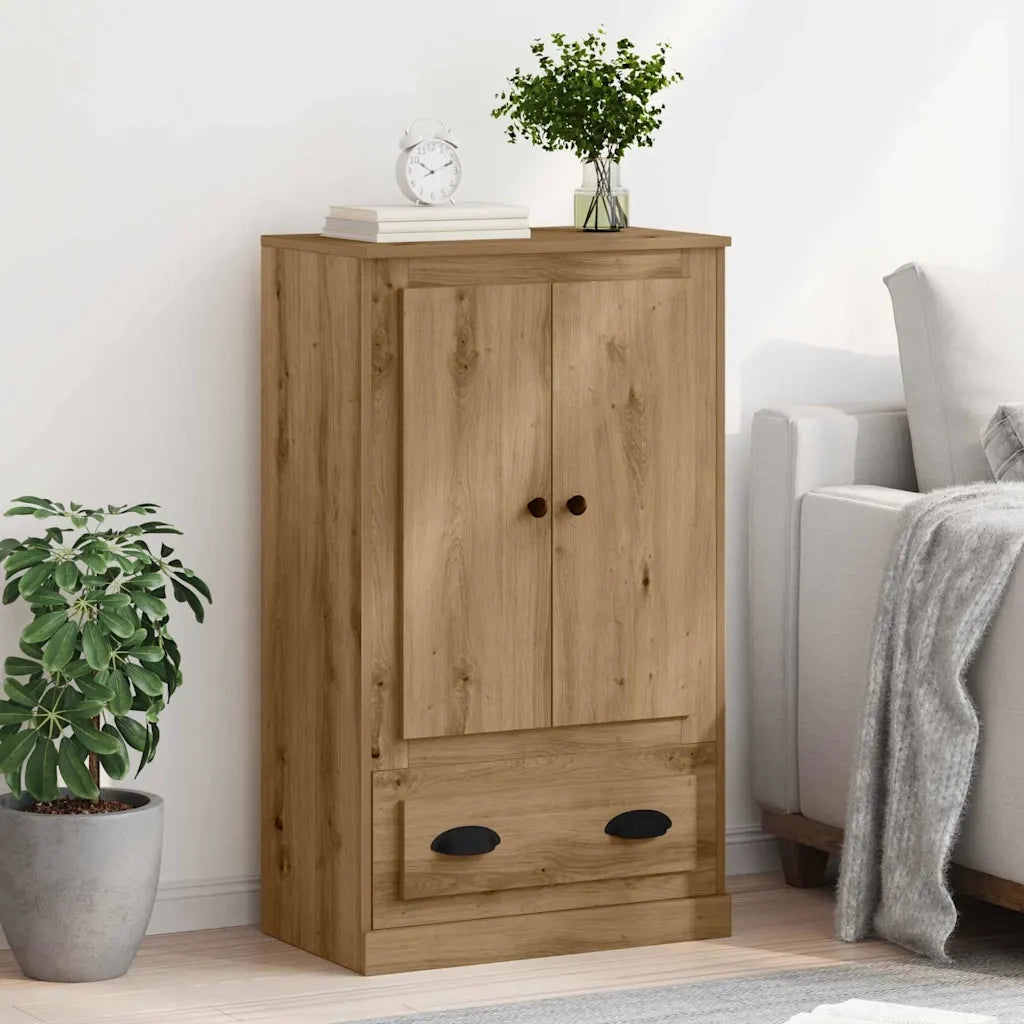 Credenza con cassetto Rovere artigianale 60 x 35,5 x 103,5 cm 881388