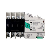 ATS Commutatore di Trasferimento Automatico Fotovoltaico 4P 6M Doppio Alimentazione 100A AC 400V IP20 IEC60947-6-1