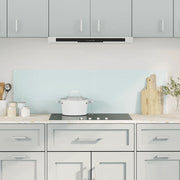 Paraschizzi per Cucina 2 pz Bianchi 70x50 cm in Vetro Temperato 3315784