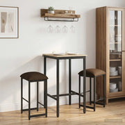 Sgabello da bar 2 pcs Tortora 40 x 32 x 74 cm 8006226