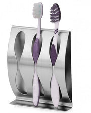 Supporto per spazzola da denti | Supporto per spazzola da denti senza fori | Supporto per spazzola da denti in acciaio inossidabile, spazzola da denti elettrica, acciaio inossidabile 304, supporto per spazzola da denti con teste di spazzola da denti.