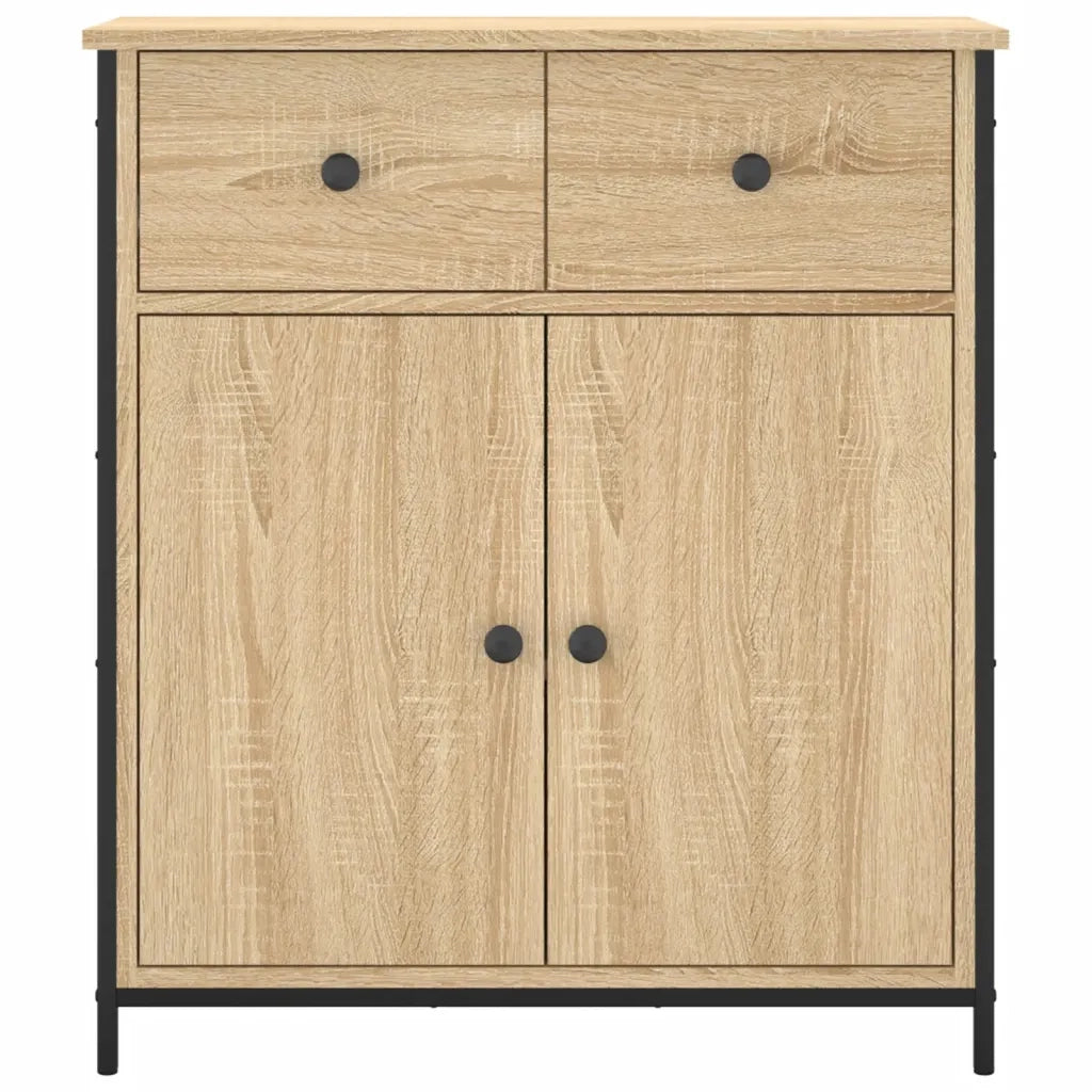 Credenza | Madia | Buffet da pranzo | Armadio da pranzo Rovere Sonoma 70x30x80 cm in Legno Multistrato