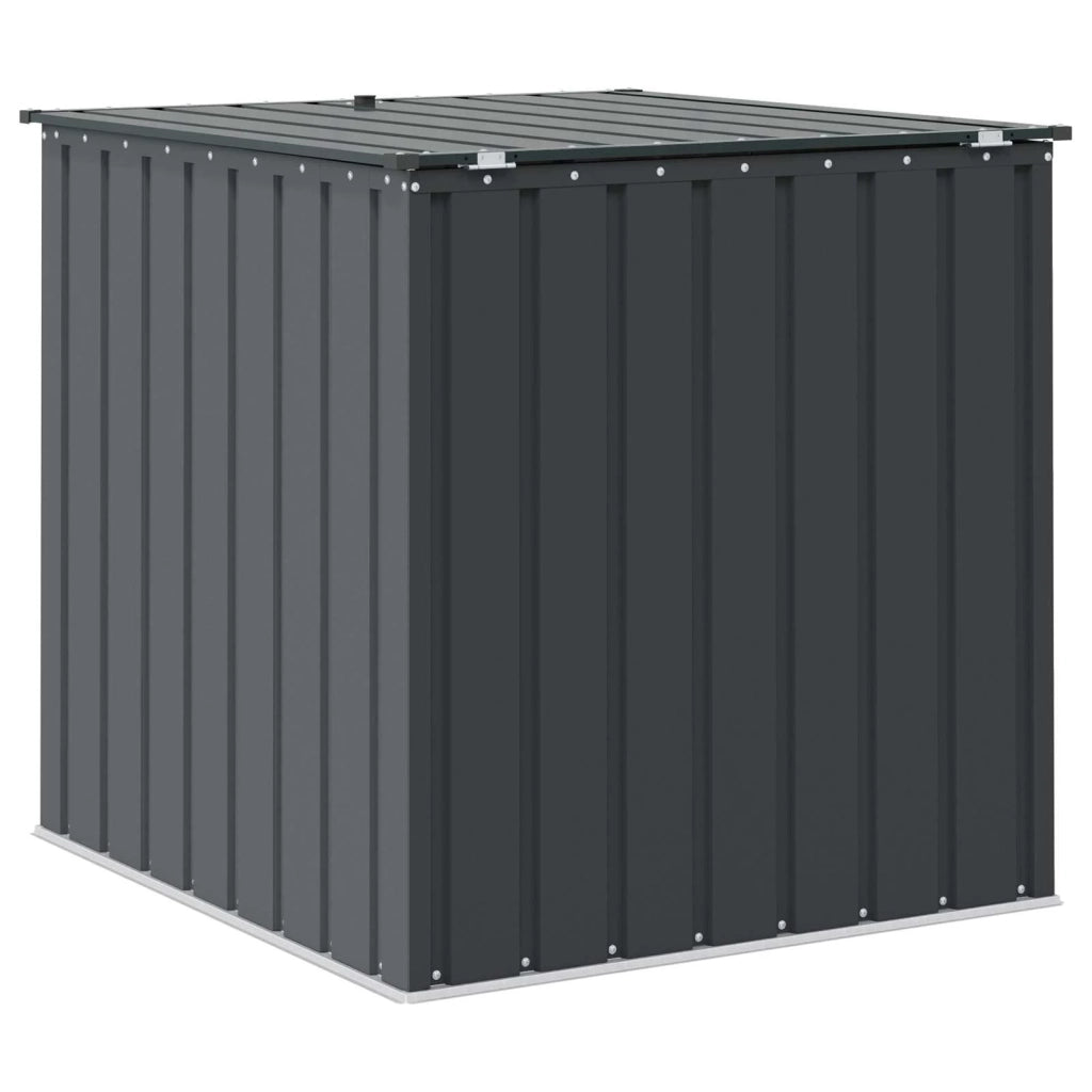 Scatola di Stoccaggio per Giardino Nero 101,5 x 107 x 100 cm