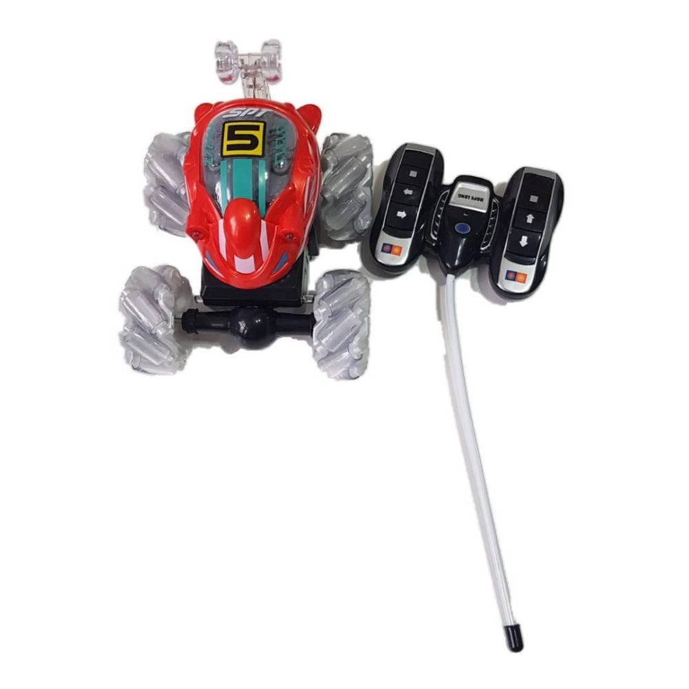 Trade Shop - Macchina Radiocomandata Rotazione A 360° Gioco Con Acrobazione Luci Multifunzion -