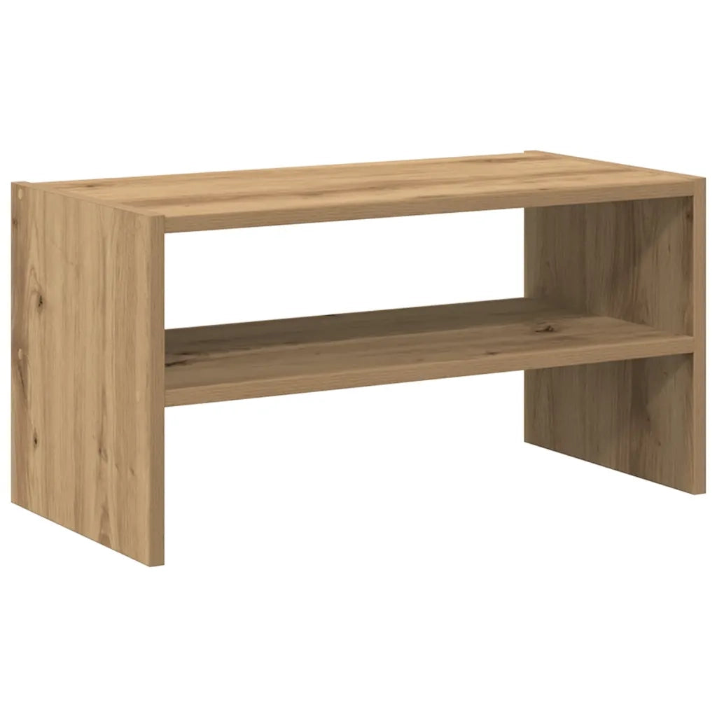 Scarpiera Impilabile-Scaffale per scarpe Rovere Artigianale 60x30x30,5 cm
