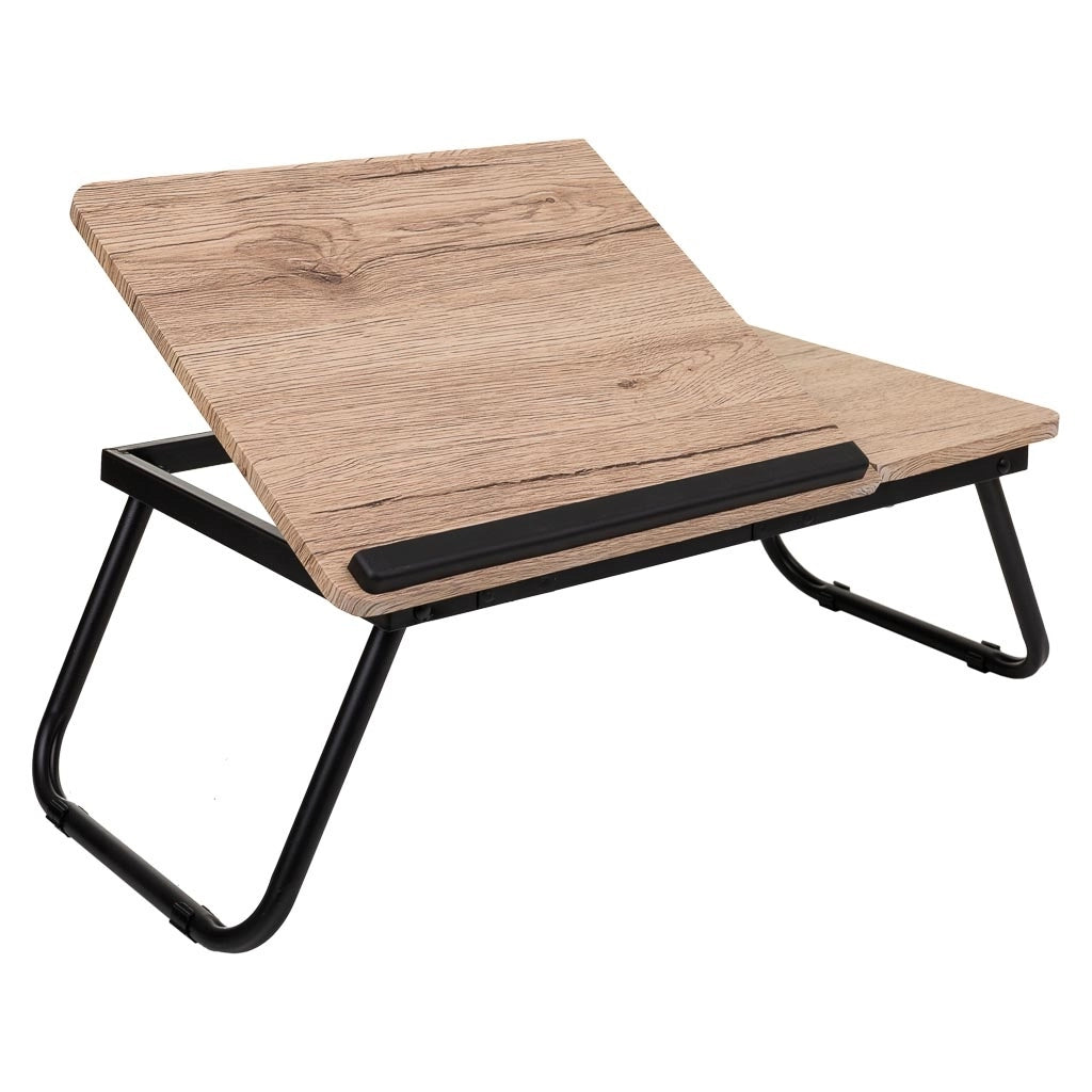 Tavolo scrivania pieghevole marrone 61x35,5x20h