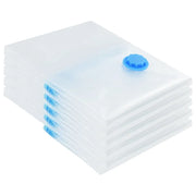 Sacchetti per Stoccaggio 5 pz Trasparente e Blu 70 x 50 cm CFW6474155