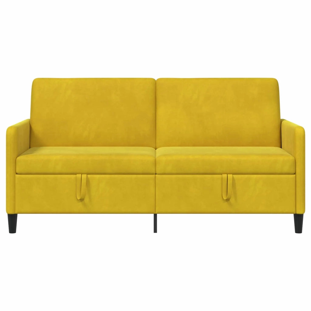 Divano con Storage Giallo 172 x 78 x 87 cm Poliestere 42036968