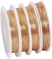 Filigrana in rame 14K - filo di confezione per orecchini/colli di collana