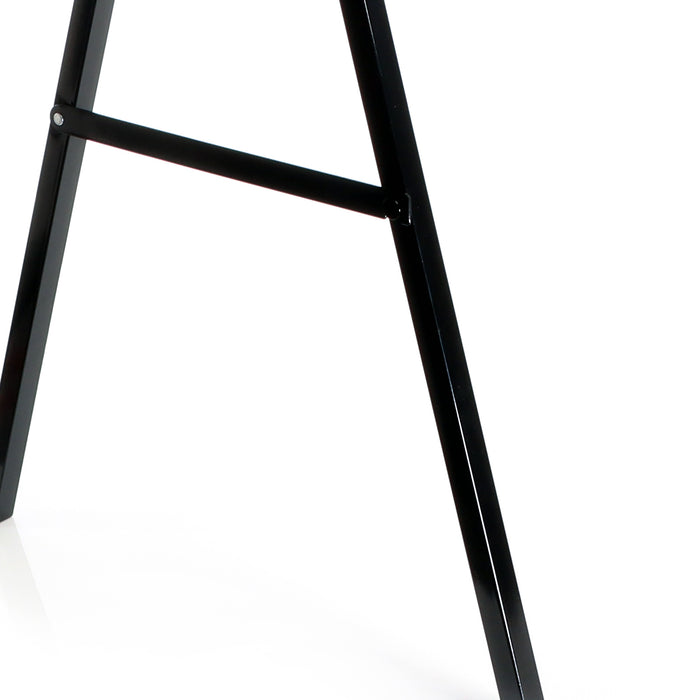 Set di 2 cavalletti pieghevoli di supporto in acciaio Capacità di carico di 250kg per coppia