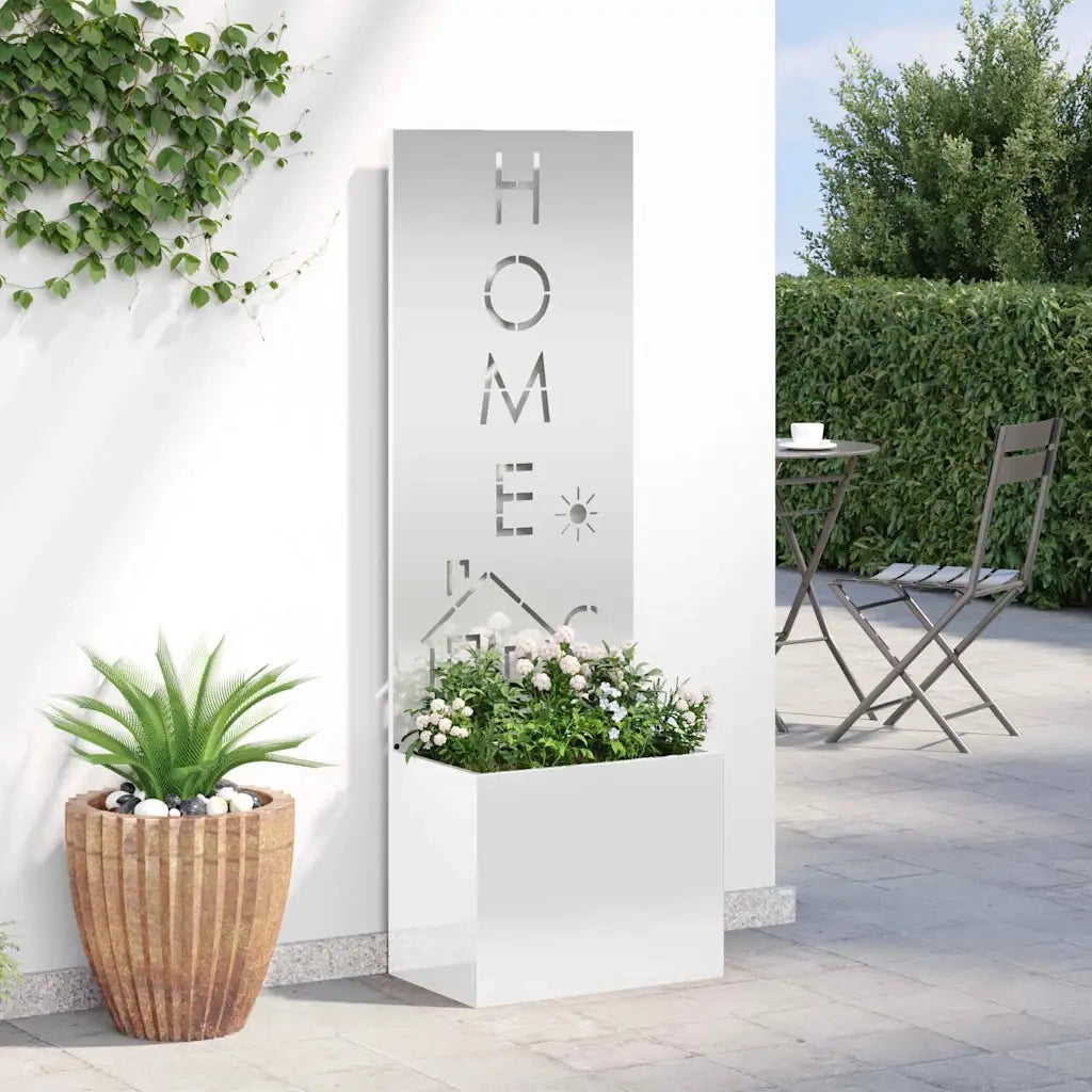 Schermo per privacy in giardino Traforo Argento 50 x 150 cm CFW8991704