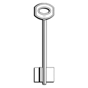 CHIAVI DOPPIA MAPPA OTTONE JW90- 5 pezzi  - SILCA
