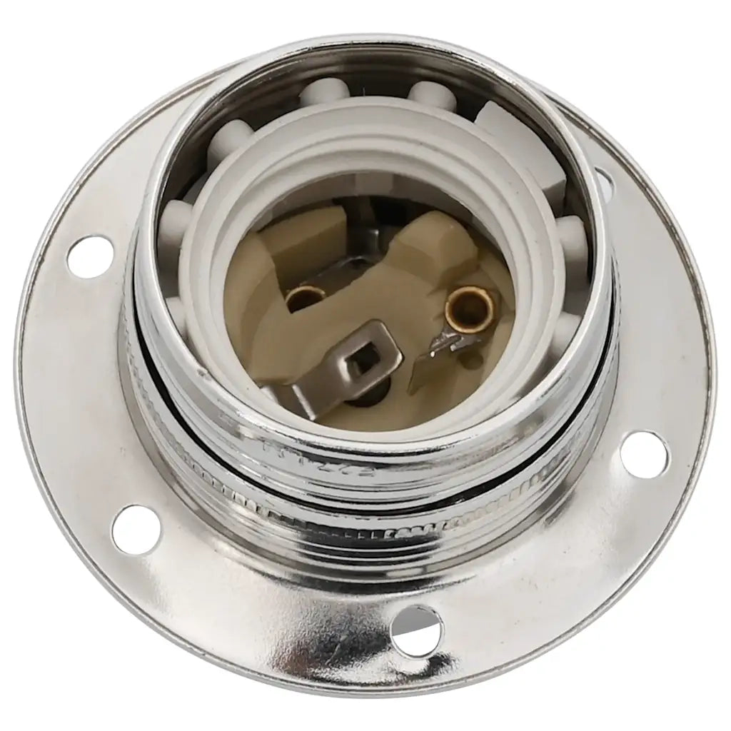 Portalampade 2 pz Nichel Satinato E27 CFW3718735