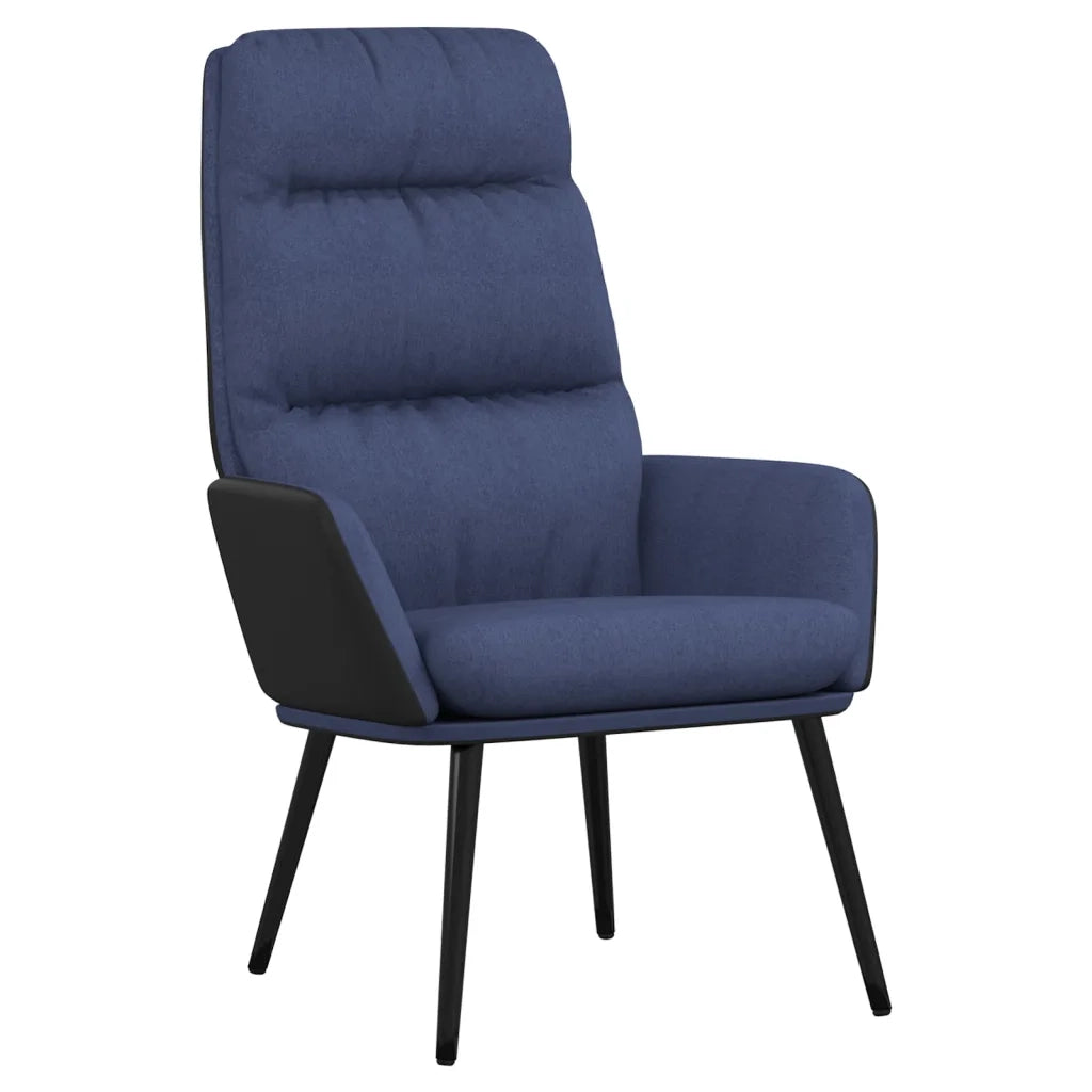 Sedia Relax Blu in Tessuto 341123