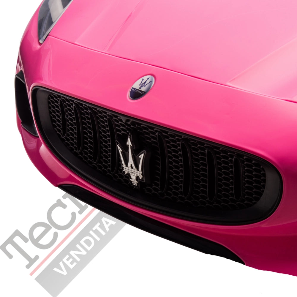 Auto Elettrica Per Bambini Maserati Folgore 12V-Rosa