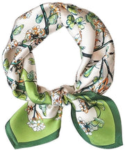 Sciarpa Donna - Sciarpa in Cotone - Sciarpa Quadrata - Leggera - Disegno Stampato - Adatta a Diversi Occasioni - Bandana