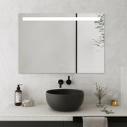 Specchio LED Line 120x70 cm vetro