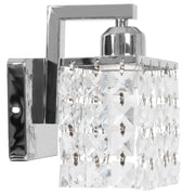 Lampada Da Parete In Metallo Cristallo APP543-1W Cromo