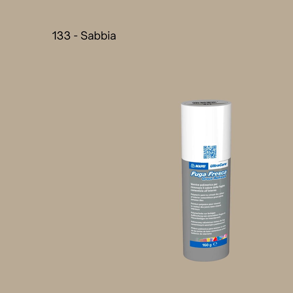 Rinnovo fughe sbiadite ripristinare pavimento ultracare fuga fresca 160 gr *** colore- sabbia - 133, confezione 1