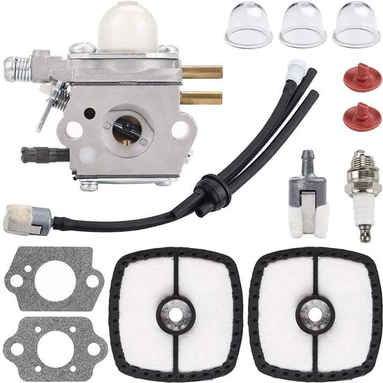 Sostituzione Carburatore - Codice Articolo C1U-K29/K47/K52 - Adatto per Modelli ECHO - Incluso: 1 x Carburatore - 3 x Luce Primer - 2 x Gomme - Componente Motore