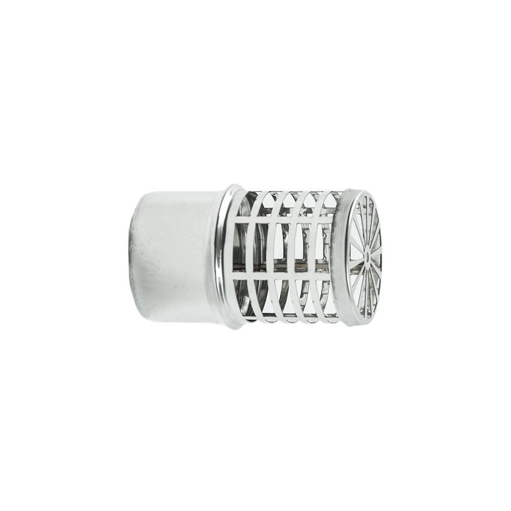 Fumaiolo terminale  eco pellet  per tubi pellet innesto m maschio, diametro 100mm