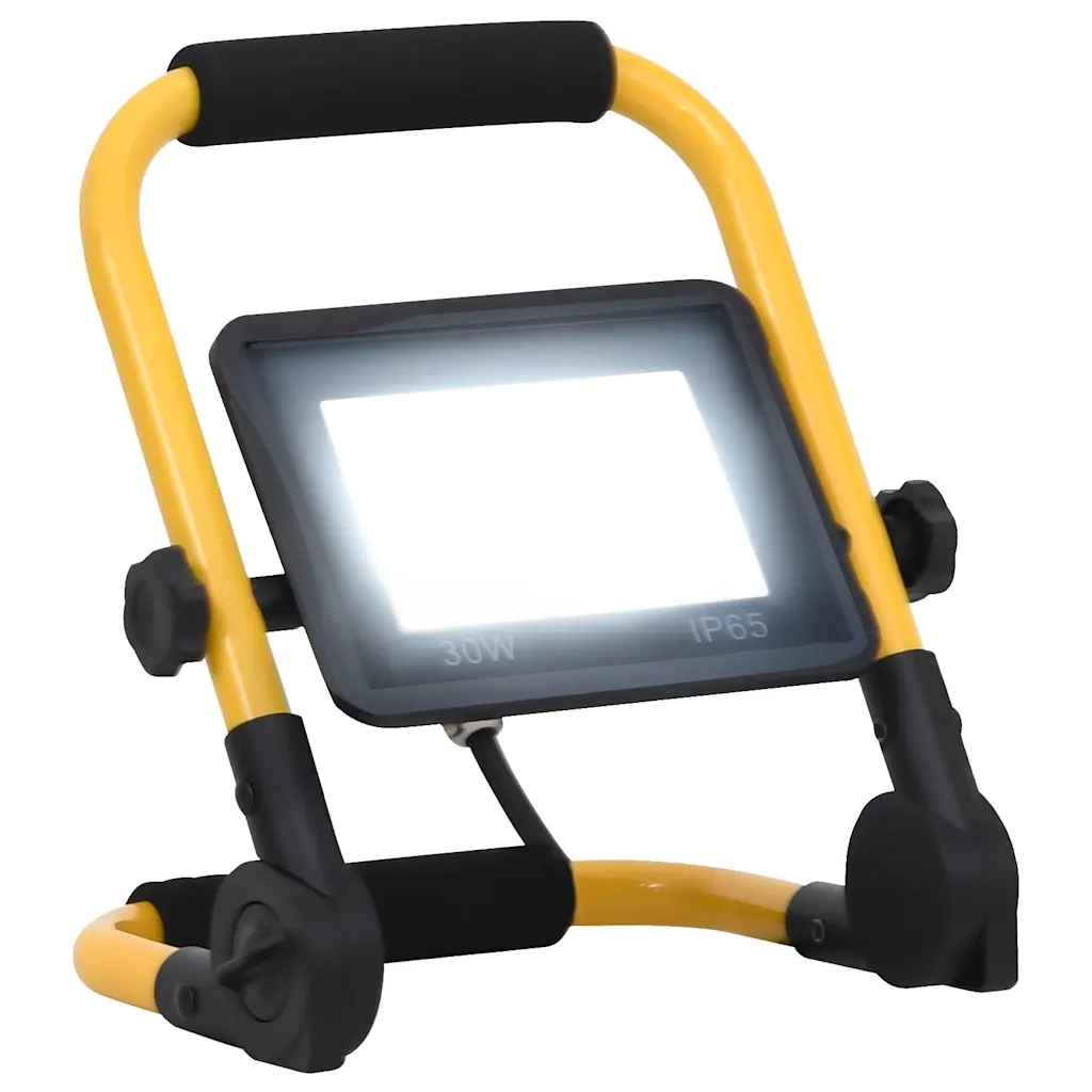 Faretto a LED con Maniglia 30 W Bianco Freddo