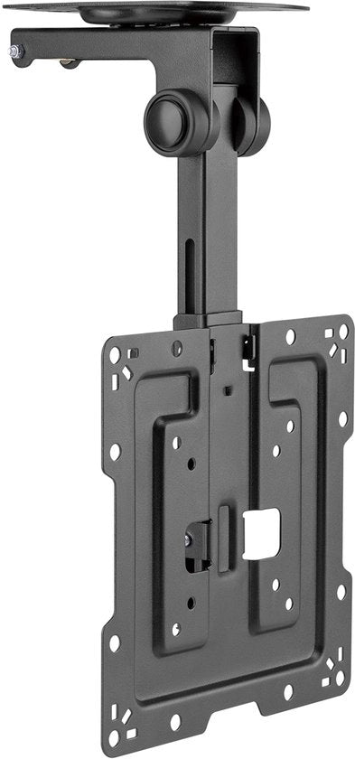 Supporto TV per plafondo, inclinabile fino a 105° per plafond inclinati, regolabile in altezza, carico massimo 20 kg, VESA massimo 200x200, per schermi fino a 43 pollici CM422M