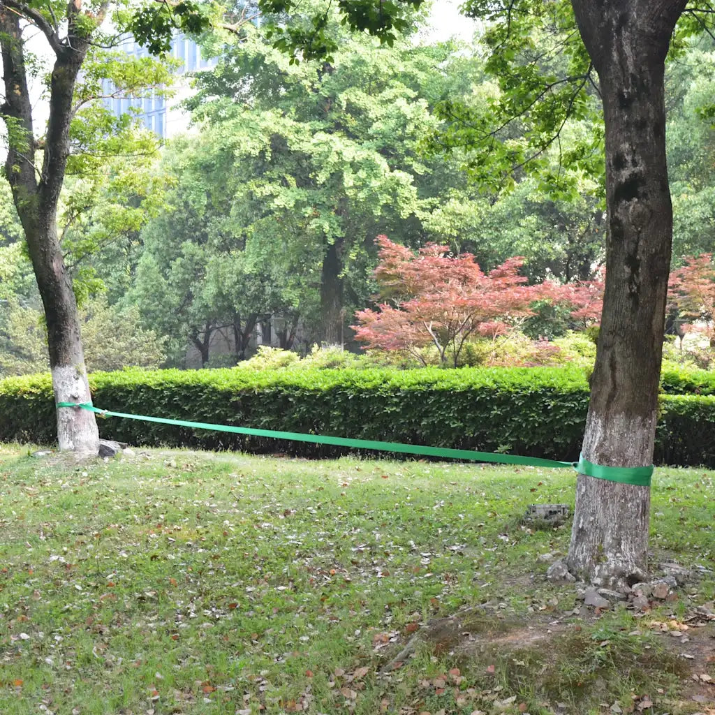 Slackline 15 m x 50 mm 150 kg Verde CFW6127562