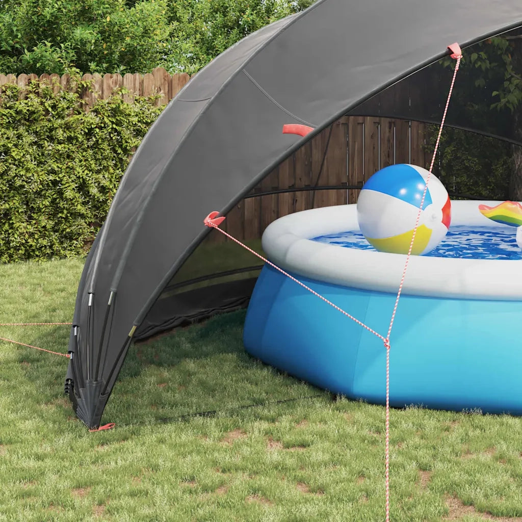 Dome Piscina 592 x 590 x 275 cm Nero 42001135