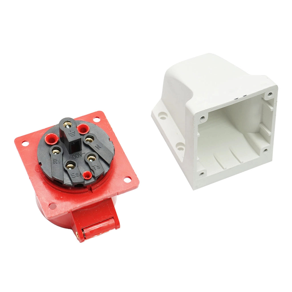 Presa industriale trifase 16A, 380V, IP44, 6H Suntree