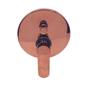 Miscelatore doccia parete oceania ad incasso con deviatore ottone oro rosa *** confezione 1