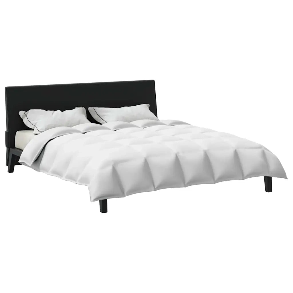 vidaXL Quilt e Piumini Bianco 200 x 200 cm Piume