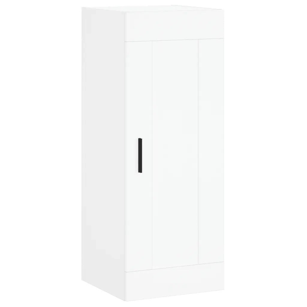 Credenza Bianca 34,5x34x180 cm in Legno Multistrato 3200465