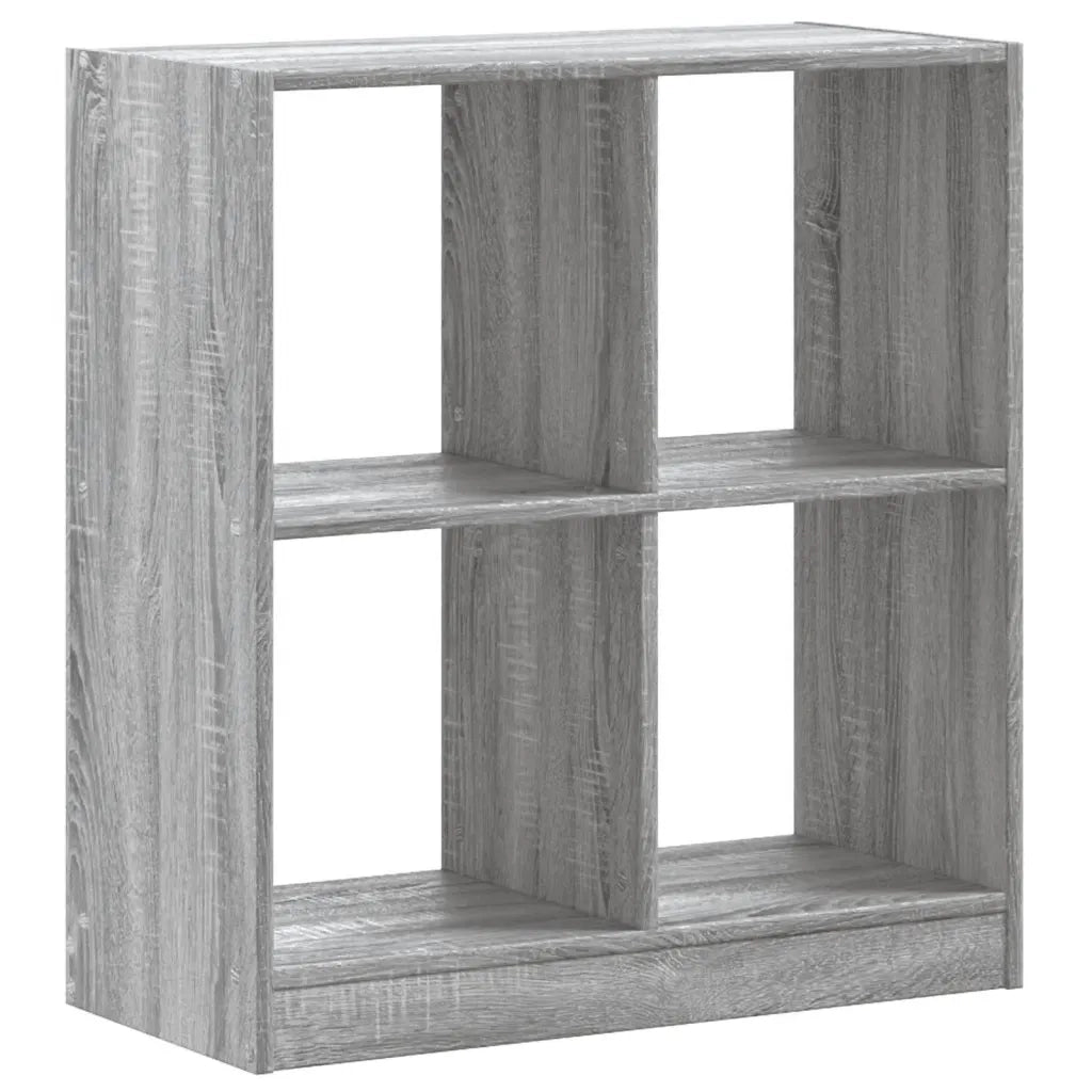 Libreria Grigio Sonoma 68,5x32x75 cm in Legno Multistrato 852812
