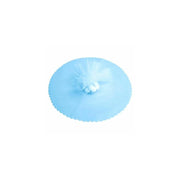 Trade Shop - 50 Veli Tulle Per Bomboniere Tondo Organza Matrimoni Battesimi Lauree Confetti - Azzurro