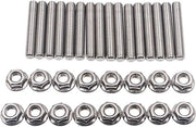 Accessori di scarico per motori V8 - 16 pezzi - Acciaio inossidabile