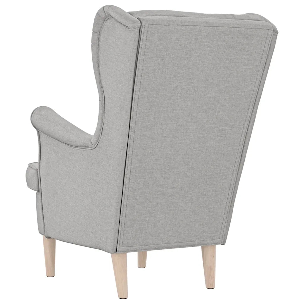 Divano Sedia-Poltrona-Poltroncina Nuvola Grigia 74x84x100 cm in Tessuto