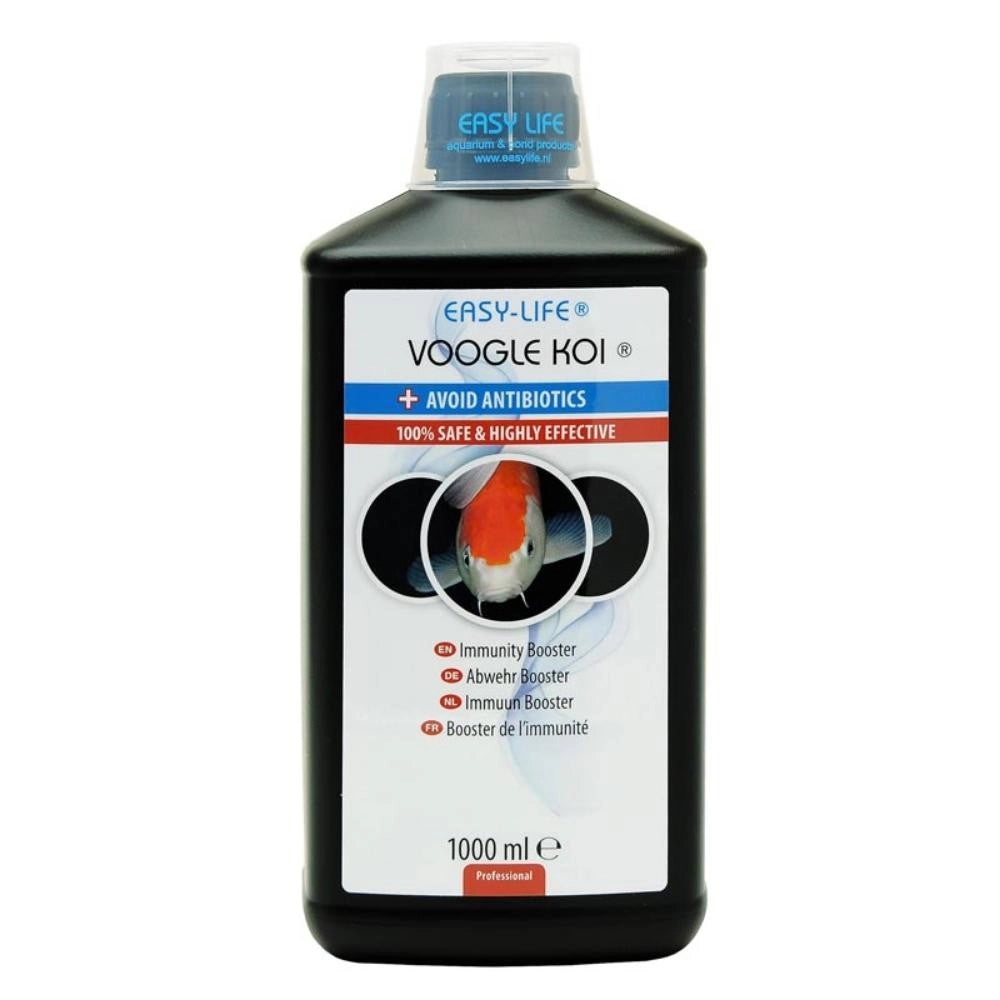 Easy-Life Voogle Koi - Prodotto Naturale per Prevenire e Curare le Malattie nei Pesci da laghetto Formato: 1000 ml