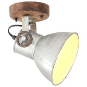 Lampade da Parete/Soffitto 2 pz Industriale Argento 20x25cm E27 CFW2699476