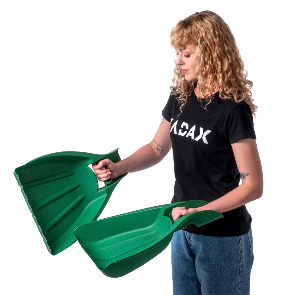 Raccoglitore di foglie KADAX, rastrello per erba in plastica, Bear Paw Garden