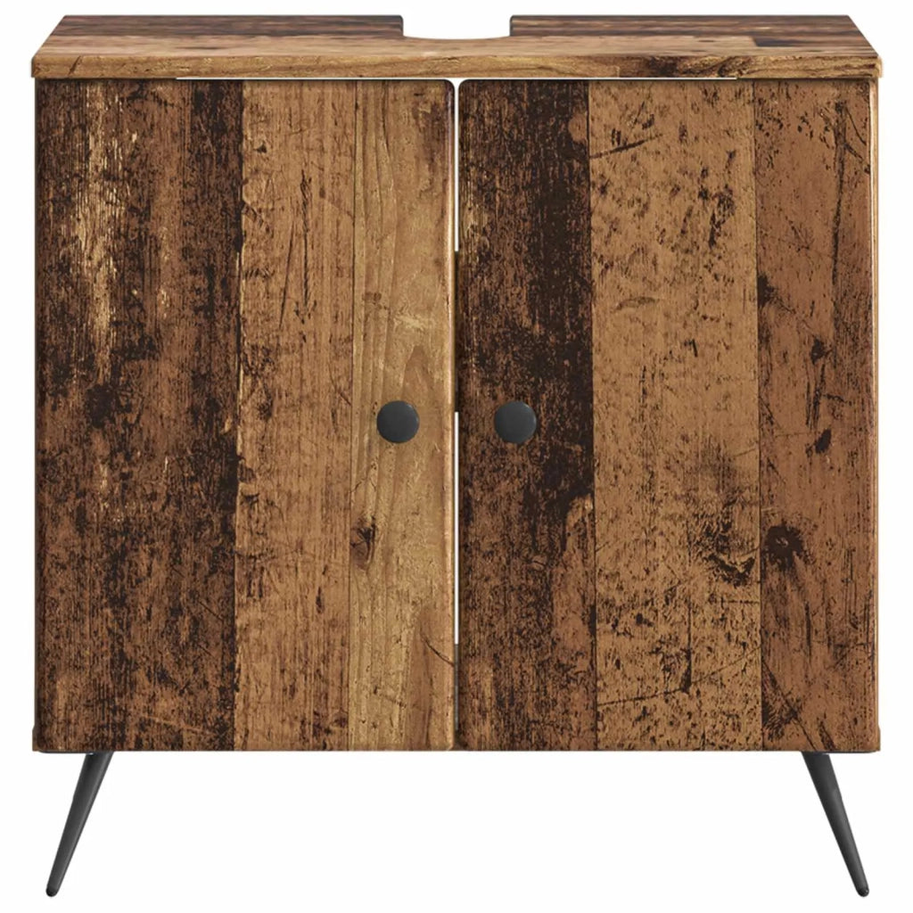 Armadio per Lavabo da Bagno BREDA Legno antico 897453