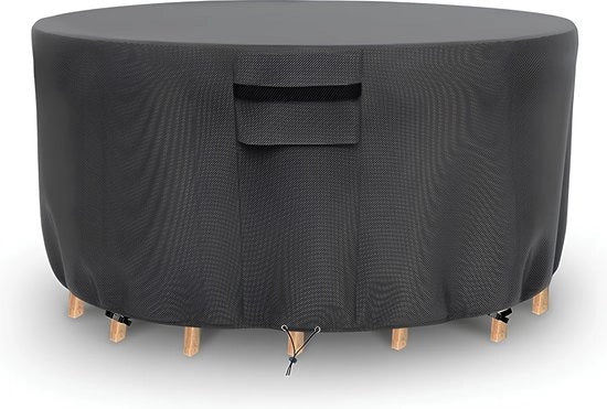 Ombrelloni per giardino a forma rotonda con aperture di ventilazione, impermeabili, resistenti al vento, copertura anti UV in tessuto 420D Oxford, protezione per tavolo da giardino, zona relax, set di mobili da giardino